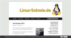 Desktop Screenshot of linux-schmie.de